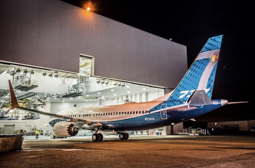 Boeing Resumes 737 Max P